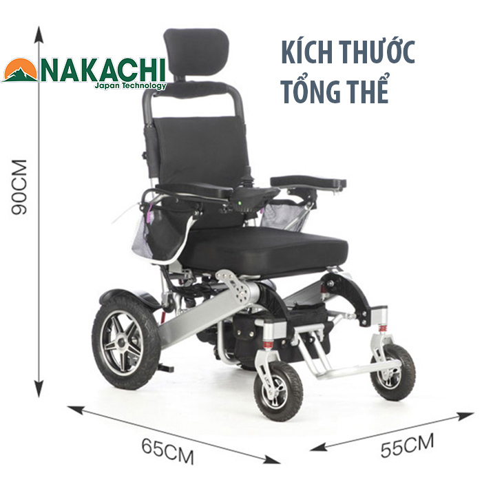 Tổng quan Xe Lăn Điện Thông Minh Nakachi NC-001R